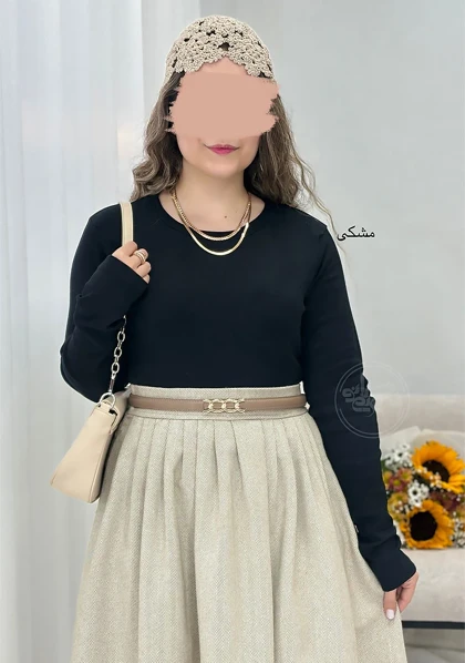 بلوز یقه گرد سپنتا