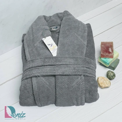 حوله تن پوش بلو طرح ماکرو رنگ نوک مدادی