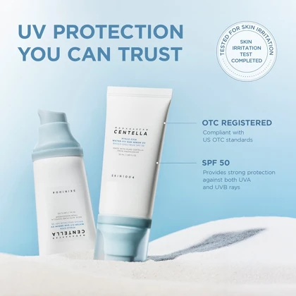 کرم ضد آفتاب بی رنگ سنتلا با SPF 50 حجم 50 میلی لیتر