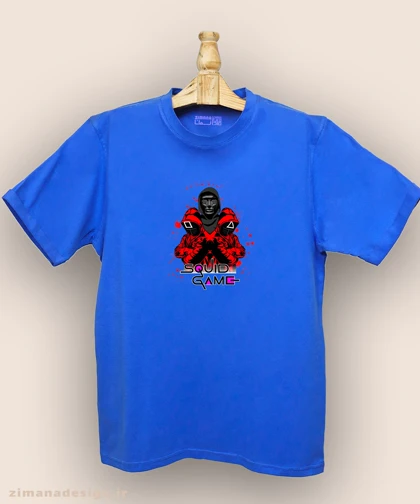 تیشرت مردانه و زنانه طرح اسکویید گیم کد 881