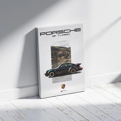 تابلو ماشین پورشه 911