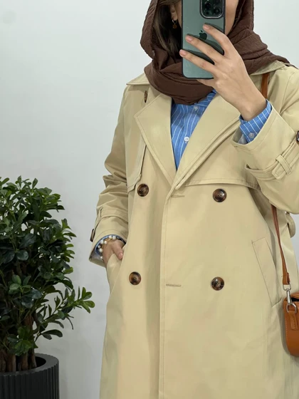 بارانی آستردار بهدخت با ارسال رایگان