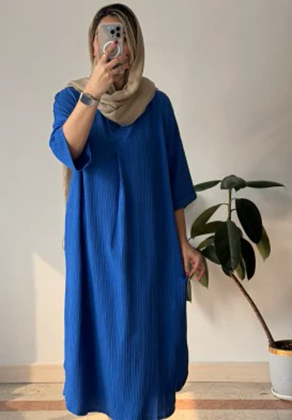 پیراهن مانتویی ساحل 1