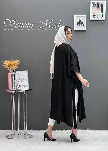 مانتو بلند بغل چاک