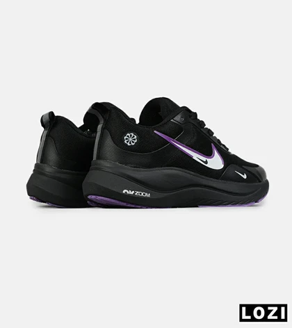 کفش کتانی مردانه و زنانه مشکی بنفش NIKE Lebron 22 Guide مدل 8358