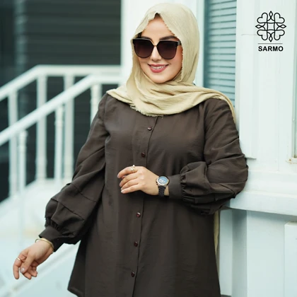 شومیز پاستیلی قهوه ای