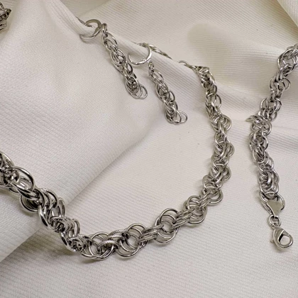 سرویس کامل برند شین مدل «حلقه‌های مهتاب» | آبکاری رادیوم با گارانتی 1 ساله