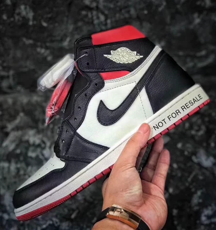 کتانی ویتنامی نایک ایر جردن وان ساق‌دار ان آر جی نات فور ریسیل Nike Air Jordan 1 Retro High OG NRG “ Not For Resale