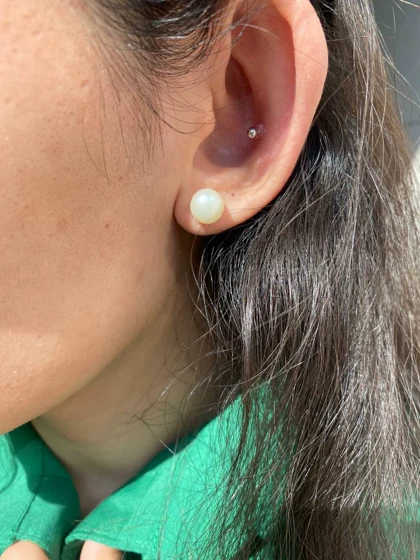 نیم ست مروارید طبیعی کد MO0083N