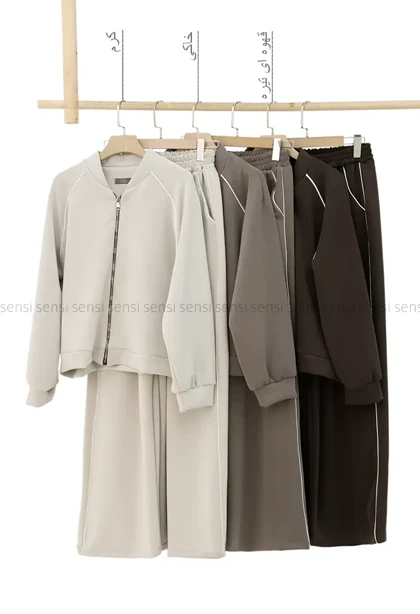 ست بامبر شلوار اویشو کد1004642