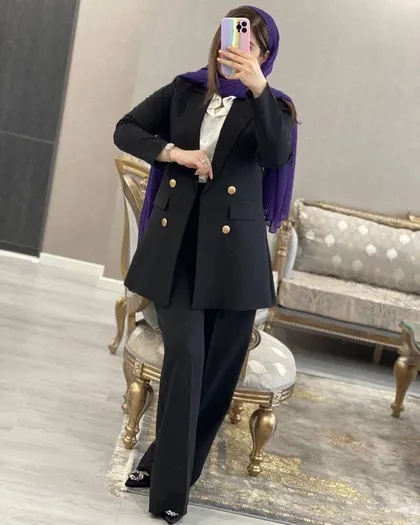 کت شلوار لایه کوبی افسون کد 70857