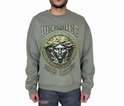 دورس زیتونی سه نخ طرح دار