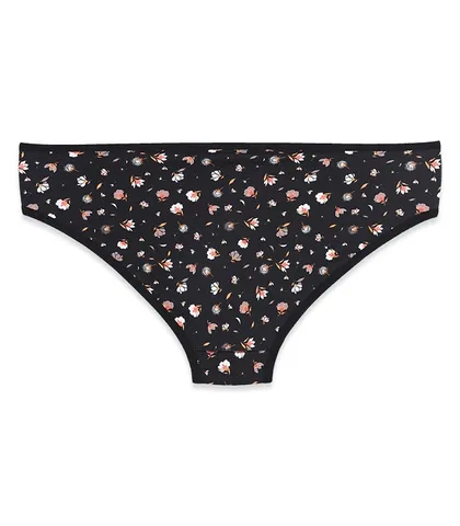 شورت زنانه اسلیپ میکروفایبر ضد حساسیت Neev نیو کد 2414 گل‌دار Zinnia