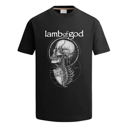 تیشرت طرح لمب آو گاد lamb of God کد 08