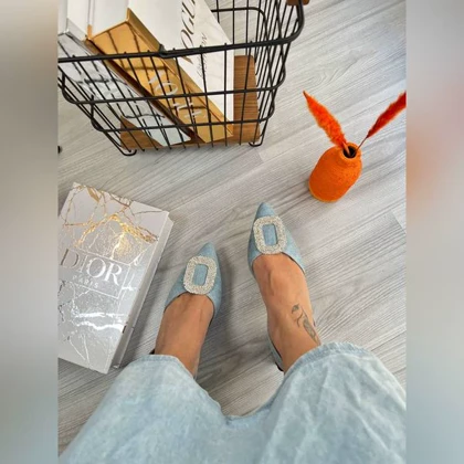 پاشنه جین نگینی _ 1525