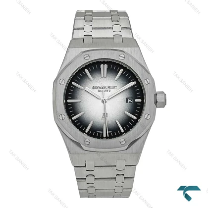 ساعت مچی مردانه ای پی AP استیل صفحه طوسی مشکی AP-7519-G