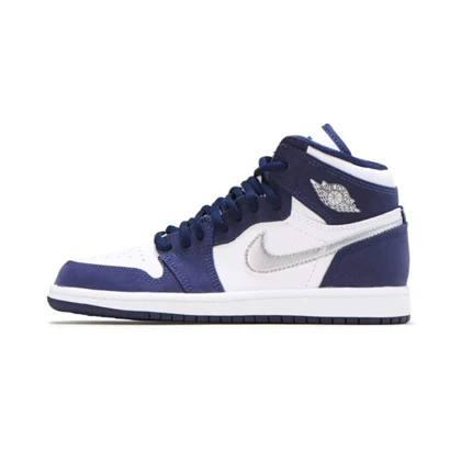 کفش نایک ایر جردن وان ساق‌دار رترو سرمه‌ای Nike Air Jordan 1 Retro High Navy