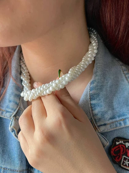 گردنبند مرواریدی