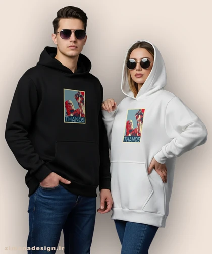 هودی مردانه و زنانه طرح تانوس کد 890