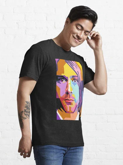 تیشرت nirvana نیروانا kurt-cobain-pop-art-ahmad-nusyirwan کد 174682