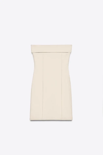 پیراهن دکلته میدی زارا Zara