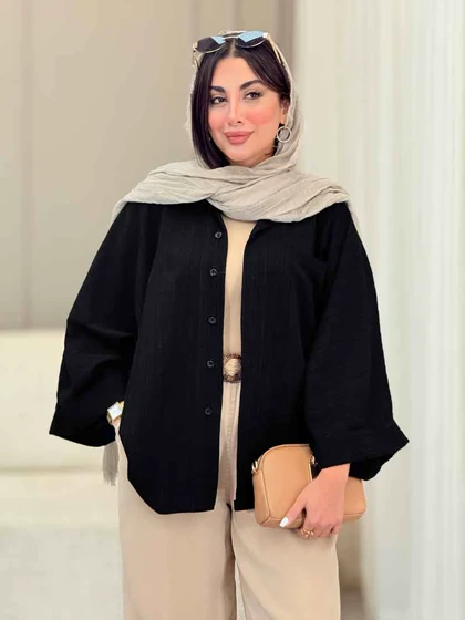 مانتو پانچ تک جیب فرشته