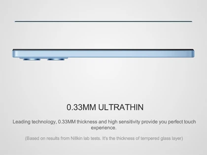 گلس شیشه‌ای شیائومی ردمی نوت 12 و پوکو ایکس 5 نیلکین Nillkin Xiaomi Radmi Note 12 4G/5G/Poco X5 5G CP+PRO tempered glass