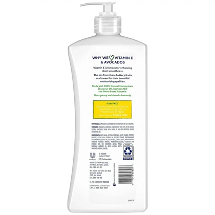 لوسیون بدن سنت ایوز St. Ives دارای ویتامین E و آووکادو حجم 621ml
