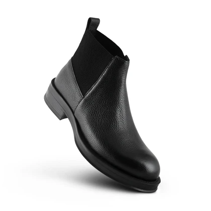 نیم بوت مردانه چرم یلسان مدل وکتور کد 584-MC