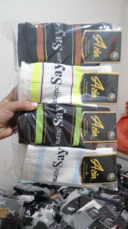 جوراب کش انگلیسی 12 جفتی ورزشی