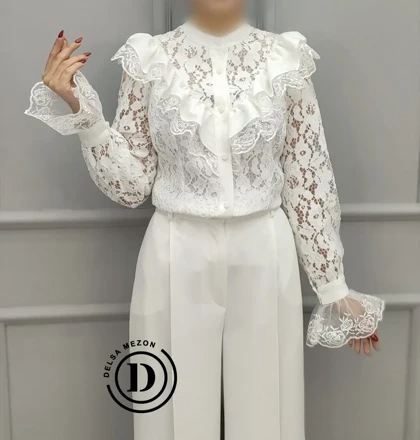 شومیز دانتل بهار 3016