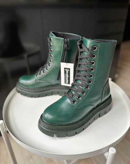 نیم بوت زنانه استرادیواریوس مدل00002-Stradivarius-Flat-Ankle-Boots