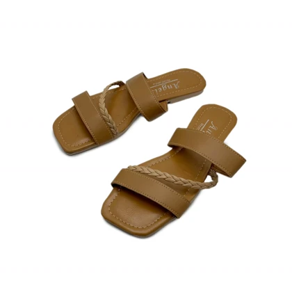کفش صندل زنانه مدل sandal - 0020_Cognac