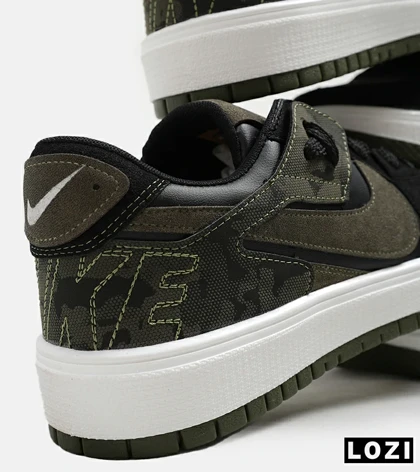 کفش مردانه و زنانه مشکی یشمی NIKE AIR JORDAN