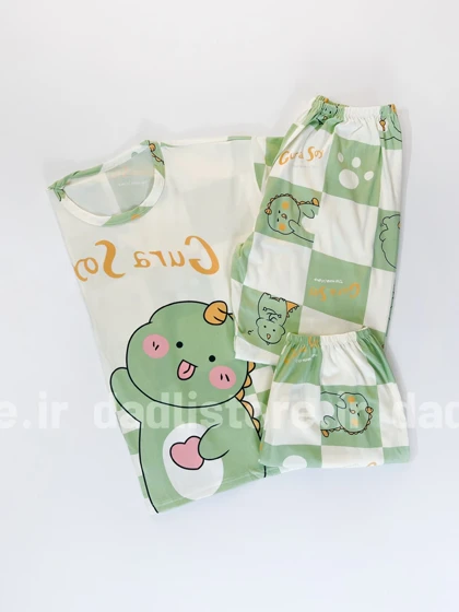 ست لباس خواب سه تکه عروسکی