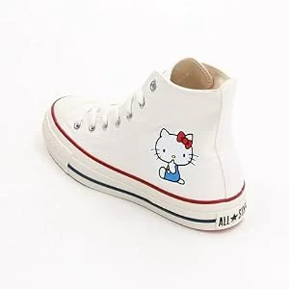 کانورس چاک های هلو کیتی/Converse Chuck High Hello Kitty