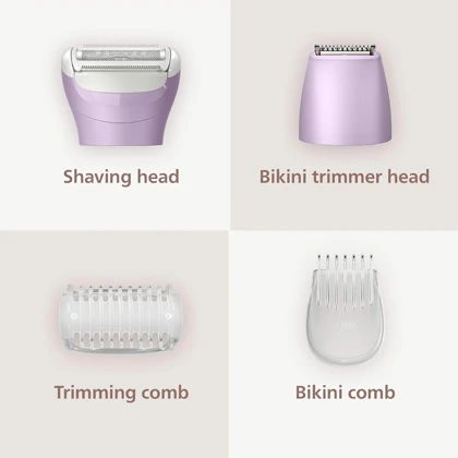 ماشین اصلاح موی بدن بانوان فیلیپس Philips مدل BRL 138/00 با دو سری