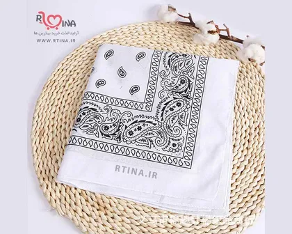 باندانا رنگی طرح اشک