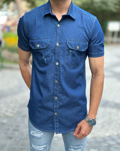 پیراهن جین کاغذی