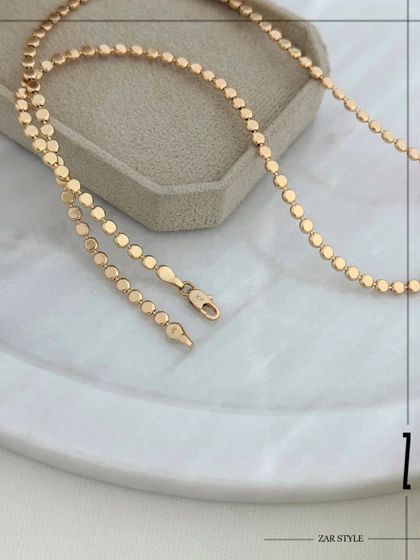 گردنبند مهره‌ای فلت