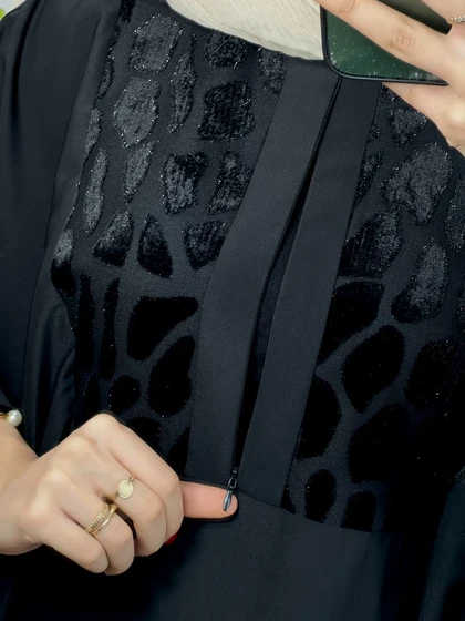 عبای بلند سوزندوزی اسرا 7