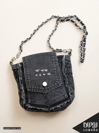کیف جین رودوشی زنجیری لومانا - کد 2750
