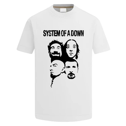 تیشرت طرح بند سیستم آو داون system of a down کد 03