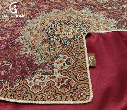 رومیزی 11 ترمه اصل هاشمی کد 24 با 11 رنگ متنوع