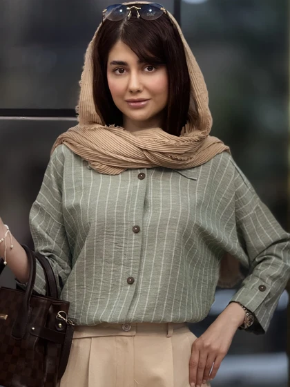 شومیز راه راه زارا