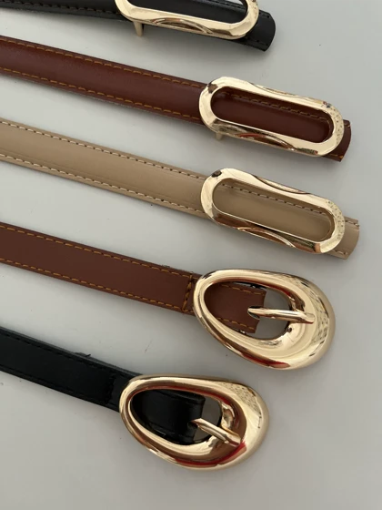 کمربند چرم زنانه شیک کد 1013