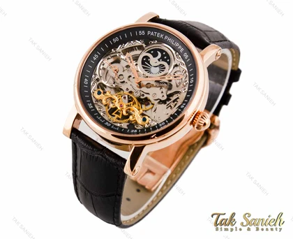 ساعت پتک فیلیپ اتوماتیک مردانه صفحه اسکلتون Patek-2856-G