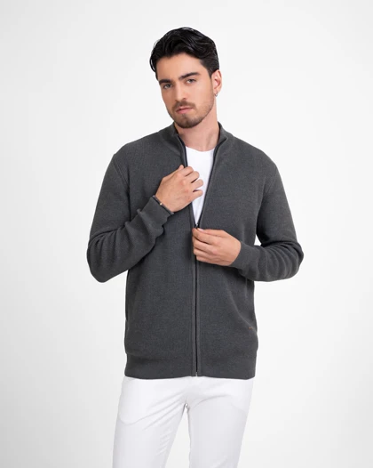 ام کی کالکشن سویشرت و هودی mk-21580-gray