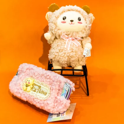 پک دوتایی کیف و سرکلیدی آویزی بچگانه