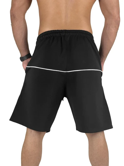 شلوارک طرح آمبرو UMBORO بگ مشکی